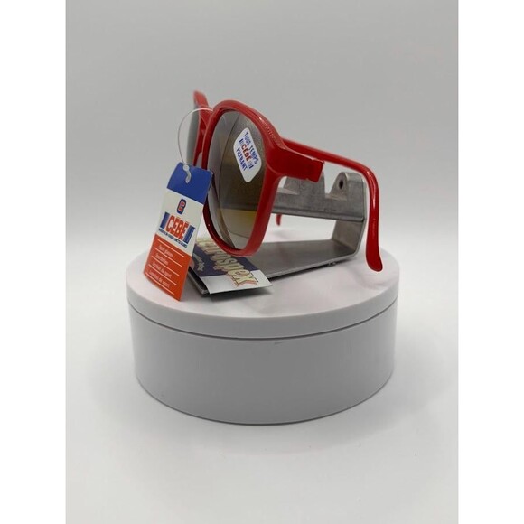 NWT Vintage Cebe Sport Sunglasses | Model 1967G | Red with Mirror Made in France - Picture 5 of 10